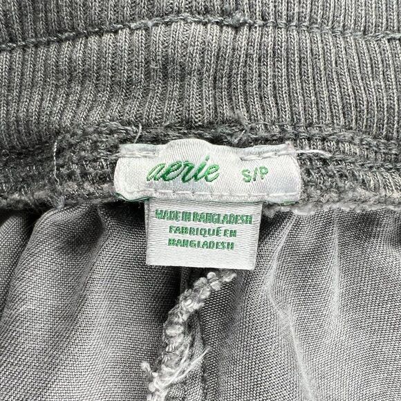 Aerie Sweatpants Women's Size Small Gray Cargo Athletic Joggers - Picture 10 of 12